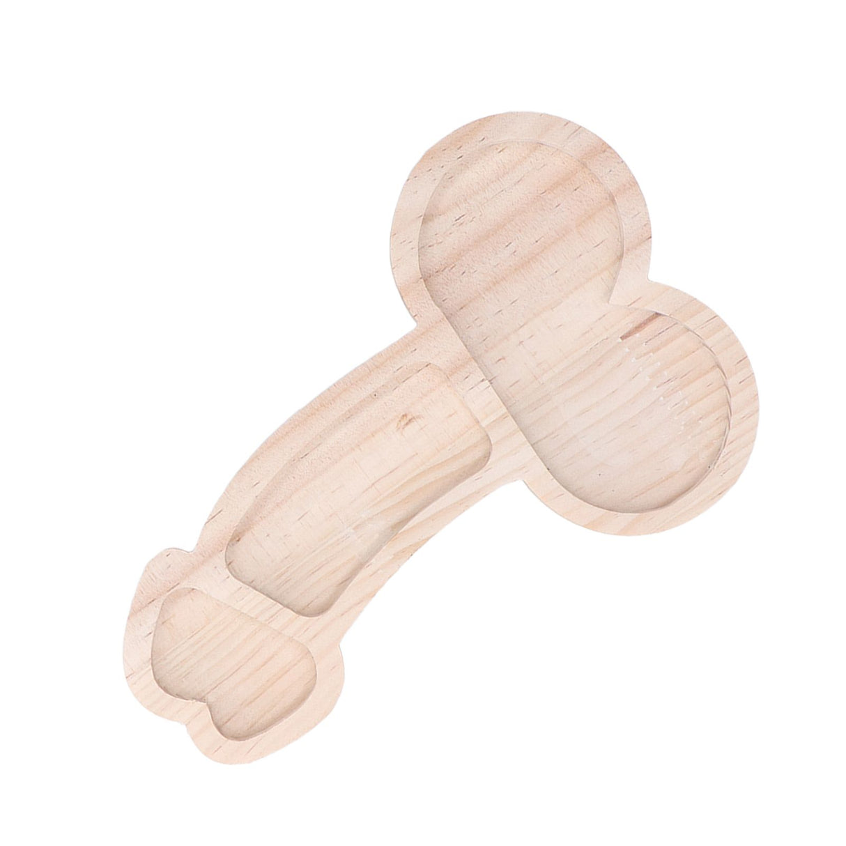 Cheese Plate Novelty 40cm Large Practical Beech Wood Picnic Board Food Platter for Gift Anniversary Party for Restaurant Left