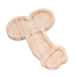 Cheese Plate Novelty 40cm Large Practical Beech Wood Picnic Board Food Platter for Gift Anniversary Party for Restaurant Left