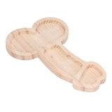 Cheese Plate Novelty 40cm Large Practical Beech Wood Picnic Board Food Platter for Gift Anniversary Party for Restaurant Left - Extra Image