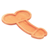 Aperitif Board 9.4in Eco Friendly Wood Nontoxic Odorless BPA Free Large Space Charcuterie Board for Aperitifs Cheese Left - Low Angle