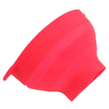 Microwavable Popcorn Bowl with Transparent Lid and Handle Collapsible Silicone Popcorn Maker for Home Rose Red - Extra Image