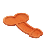 Aperitif Board 15.7in Eco Friendly Wood Nontoxic Odorless BPA Free Large Space Charcuterie Board for Steak Deli Cake Left