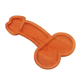 Aperitif Board 15.7in Eco Friendly Wood Nontoxic Odorless BPA Free Large Space Charcuterie Board for Steak Deli Cake Left
