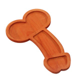 Aperitif Board 15.7in Eco Friendly Wood Nontoxic Odorless BPA Free Large Space Charcuterie Board for Steak Deli Cake Right
