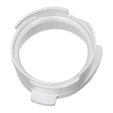 54mm Coffee Portafilter Dosing Funnel Aluminum Alloy Rotatable Dosing Funnel for Coffee Machine Silver