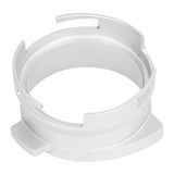 54mm Coffee Portafilter Dosing Funnel Aluminum Alloy Rotatable Dosing Funnel for Coffee Machine Silver - Side View