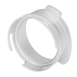 54mm Coffee Portafilter Dosing Funnel Aluminum Alloy Rotatable Dosing Funnel for Coffee Machine Silver