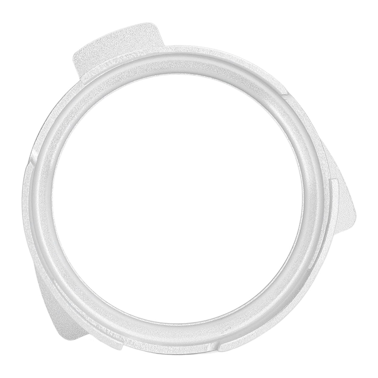 54mm Coffee Portafilter Dosing Funnel Aluminum Alloy Rotatable Dosing Funnel for Coffee Machine Silver