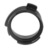 54mm Coffee Portafilter Dosing Funnel Aluminum Alloy Rotatable Dosing Funnel for Coffee Machine Black