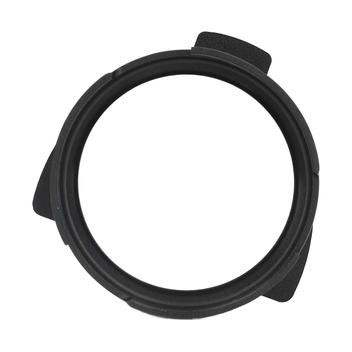 54mm Coffee Portafilter Dosing Funnel Aluminum Alloy Rotatable Dosing Funnel for Coffee Machine Black