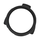 54mm Coffee Portafilter Dosing Funnel Aluminum Alloy Rotatable Dosing Funnel for Coffee Machine Black