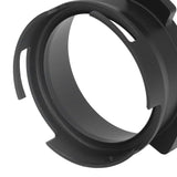 54mm Coffee Portafilter Dosing Funnel Aluminum Alloy Rotatable Dosing Funnel for Coffee Machine Black - Extra Image