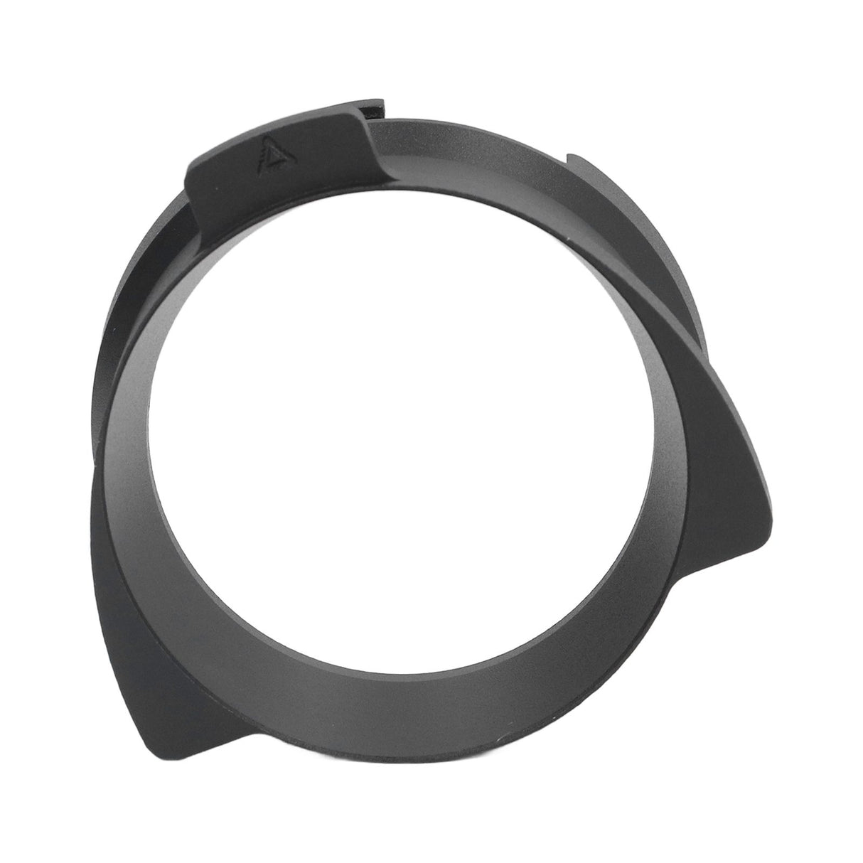 54mm Coffee Portafilter Dosing Funnel Aluminum Alloy Rotatable Dosing Funnel for Coffee Machine Black