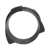 54mm Coffee Portafilter Dosing Funnel Aluminum Alloy Rotatable Dosing Funnel for Coffee Machine Black - Extra Image