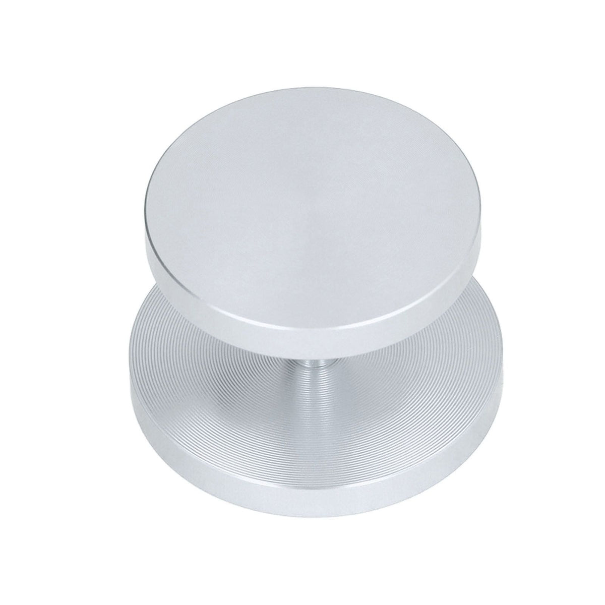 Double Head Coffee Powder Tamper Non Corrosive Aluminum Dual Sided Coffee Powder Hammer for Coffee Silver