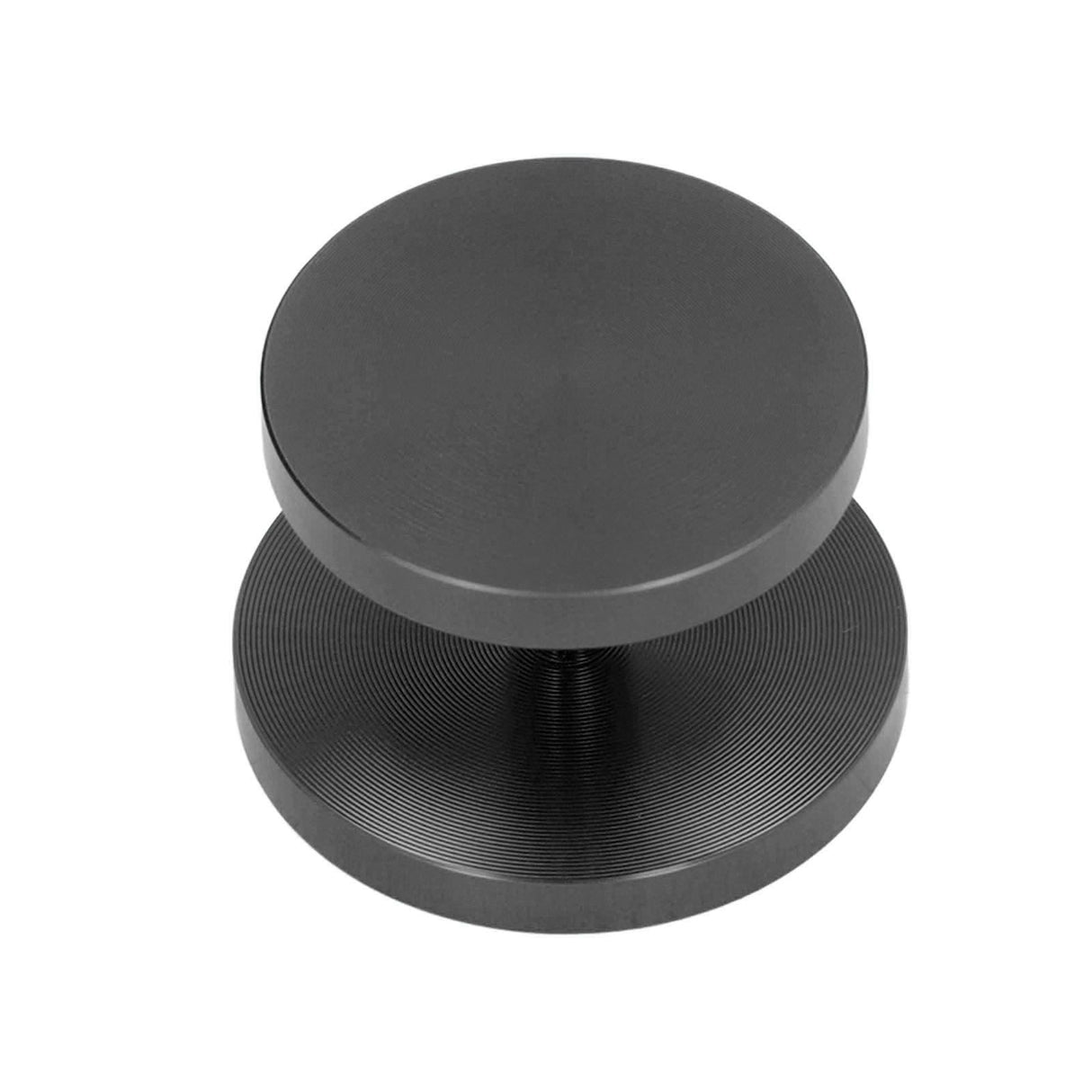 Double Head Coffee Powder Tamper Non Corrosive Aluminum Dual Sided Coffee Powder Hammer for Coffee Black