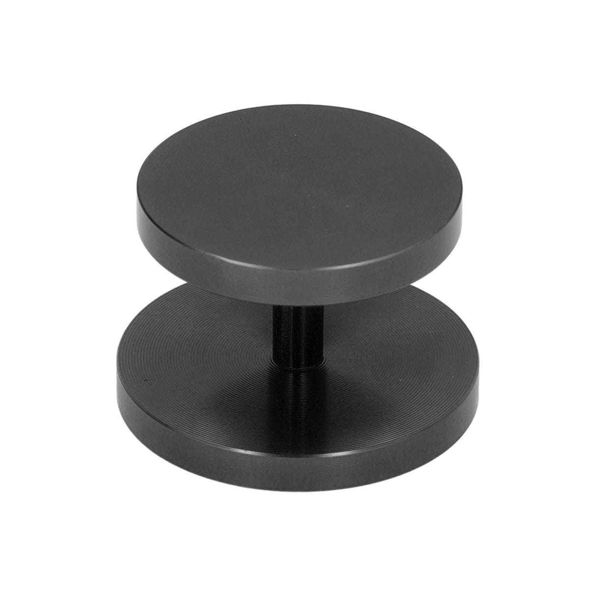 Double Head Coffee Powder Tamper Non Corrosive Aluminum Dual Sided Coffee Powder Hammer for Coffee Black