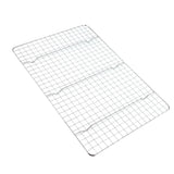 Checkered Cooling Rack 304 Stainless Steel Grid Deformation Resistance Baking Wire Rack for Home Bakery Bread Cake Cooky - Close-Up Angle