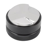 Coffee Distributor Adjustable Depth Tamper Press Hammer Distribution Tool for Home Office 53mm / 2.09in - Top-Down View