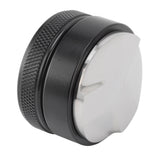 Coffee Distributor Adjustable Depth Tamper Press Hammer Distribution Tool for Home Office 53mm / 2.09in - 45-Degree Angle