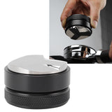 Coffee Distributor Adjustable Depth Tamper Press Hammer Distribution Tool for Home Office 53mm / 2.09in