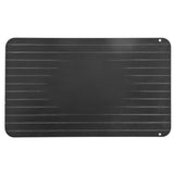 Kitchen Quick Thawing Plate Aluminum Defrosting Tray Cutting Board for Frozen Meat Seafood