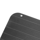Kitchen Quick Thawing Plate Aluminum Defrosting Tray Cutting Board for Frozen Meat Seafood