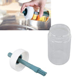 Press Control 2 in 1 Oil Bottle Dispenser Kitchen Glass Oil Bottle with Silicone Brush 230ml Dark Green