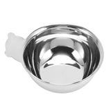Stainless Steel Bowl Stackable Space Saving Household 304 Stainless Steel Bear Shape Sauce Mixing Bowl for Cooking Baking 10CM - Close-Up Angle