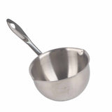 Butter Warmer Pot All in One Flat Induction Bottom Stainless Steel Mini Butter Hot Pot Milk Pot Small Saucepan 300ML - Extra Image