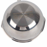Butter Warmer Pot All in One Flat Induction Bottom Stainless Steel Mini Butter Hot Pot Milk Pot Small Saucepan 300ML - Extra Image