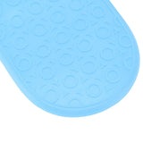 Silicone Oven Mitts Non Slip Kitchen Baking Gloves High Temperature Resistant 2 Fingers Long Blue - Extra Image