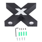 Wall Light IP65 Waterproof X Shaped 7W Aluminum Wall Mount Lamp for Corridor 85‑265V