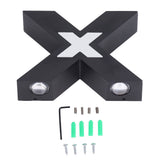 Wall Light IP65 Waterproof X Shaped 7W Aluminum Wall Mount Lamp for Corridor 85‑265V - Front View