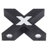 Wall Light IP65 Waterproof X Shaped 7W Aluminum Wall Mount Lamp for Corridor 85‑265V - 45-Degree Angle