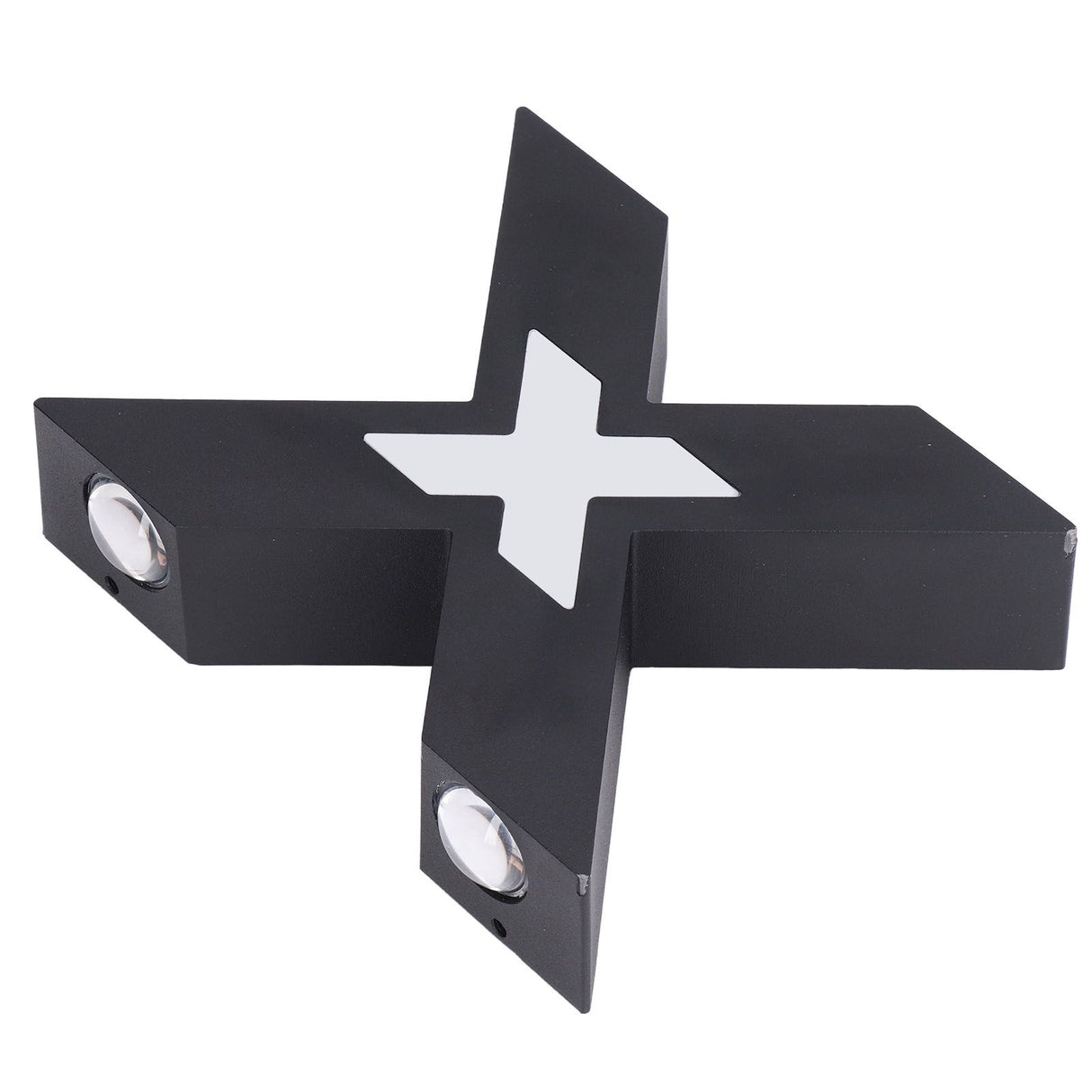 Wall Light IP65 Waterproof X Shaped 7W Aluminum Wall Mount Lamp for Corridor 85‑265V