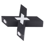 Wall Light IP65 Waterproof X Shaped 7W Aluminum Wall Mount Lamp for Corridor 85‑265V