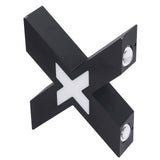 Wall Light IP65 Waterproof X Shaped 7W Aluminum Wall Mount Lamp for Corridor 85‑265V