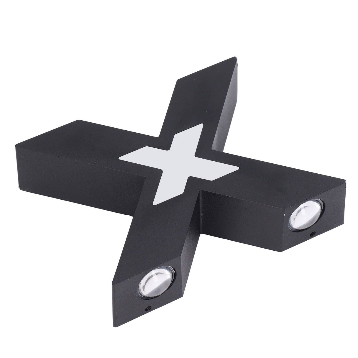 Wall Light IP65 Waterproof X Shaped 7W Aluminum Wall Mount Lamp for Corridor 85‑265V