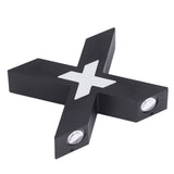 Wall Light IP65 Waterproof X Shaped 7W Aluminum Wall Mount Lamp for Corridor 85‑265V