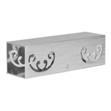 LED Wall Lamp Aluminum Modern Decorative Butterflies 6W Double Head Sconces for Bedrooms Corridor - Rear View