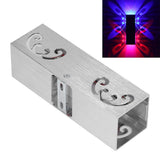 LED Wall Lamp Aluminum Modern Decorative Butterflies 6W Double Head Sconces for Bedrooms Corridor - Extra Image