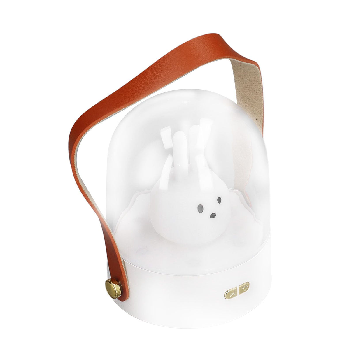 Portable Music Night Light Bedroom Desktop Cute Cartoon Lamp Three Levels Brightness Adjustment USB Rechargeable Lamp