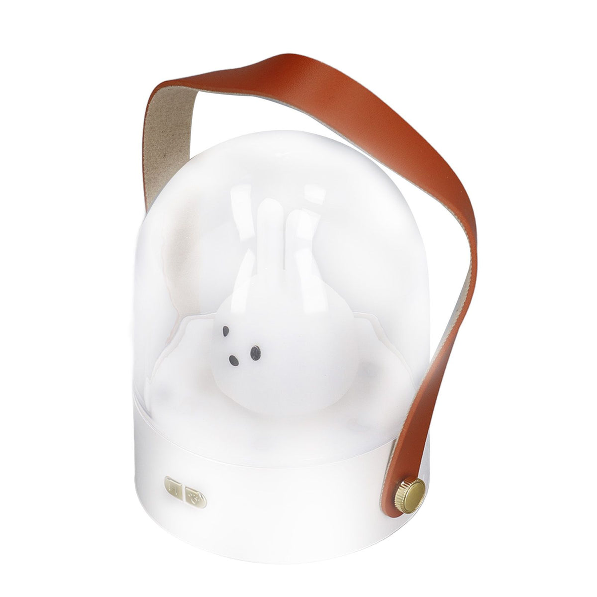 Portable Music Night Light Bedroom Desktop Cute Cartoon Lamp Three Levels Brightness Adjustment USB Rechargeable Lamp