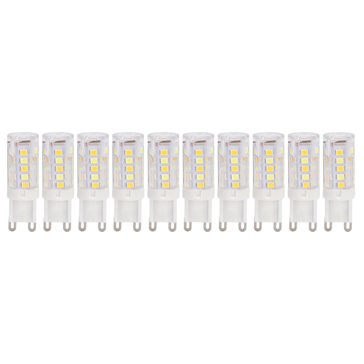 10PCS G9 220V LED Lamp Dimmable Ceramic LED Bulb Replace Halogen Lamp for ChandelierG9 3W 32LED