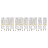 10PCS G9 220V LED Lamp Dimmable Ceramic LED Bulb Replace Halogen Lamp for ChandelierG9 3W 32LED