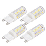 10PCS G9 220V LED Lamp Dimmable Ceramic LED Bulb Replace Halogen Lamp for ChandelierG9 3W 32LED - Top-Down View
