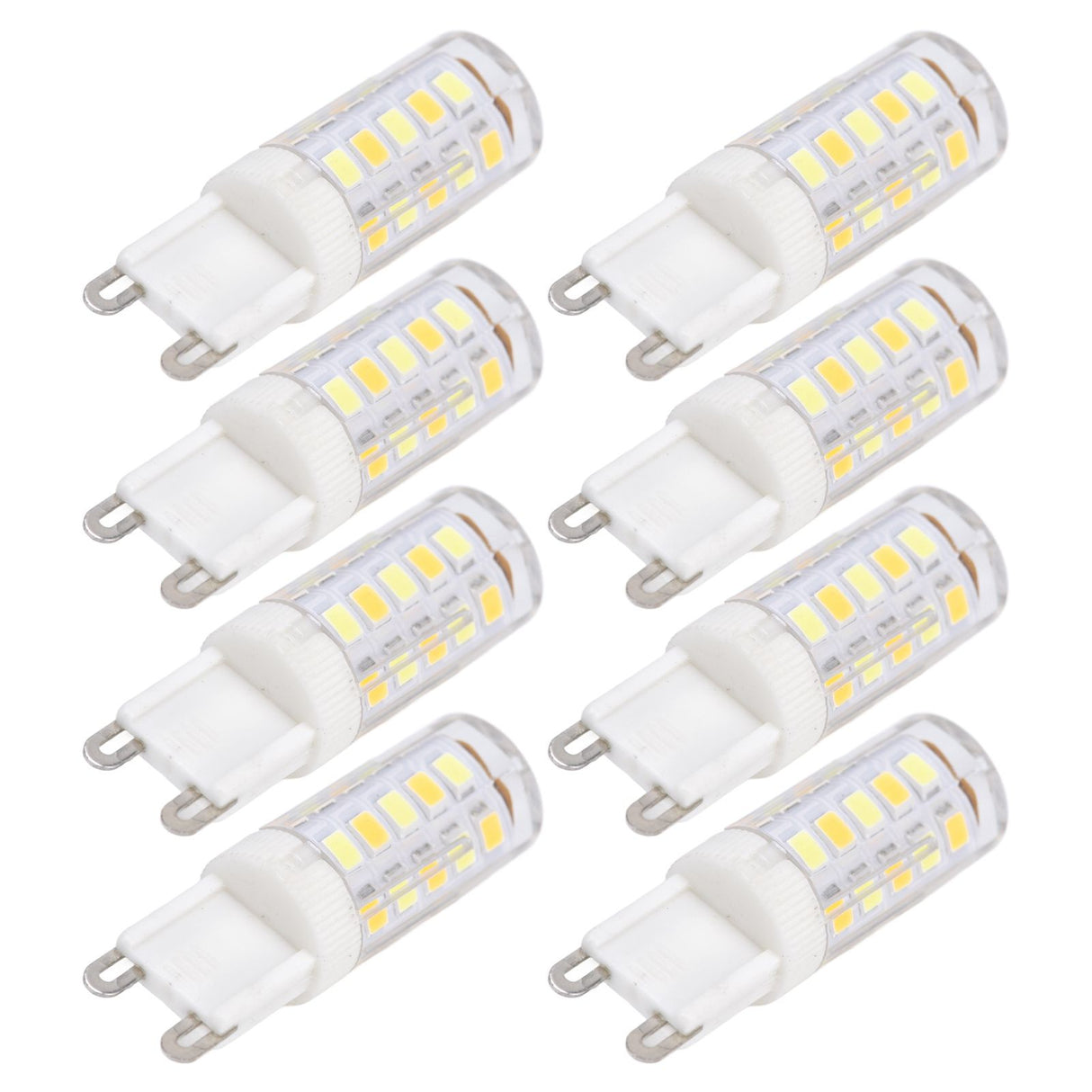 10PCS G9 220V LED Lamp Dimmable Ceramic LED Bulb Replace Halogen Lamp for ChandelierG9 3W 32LED