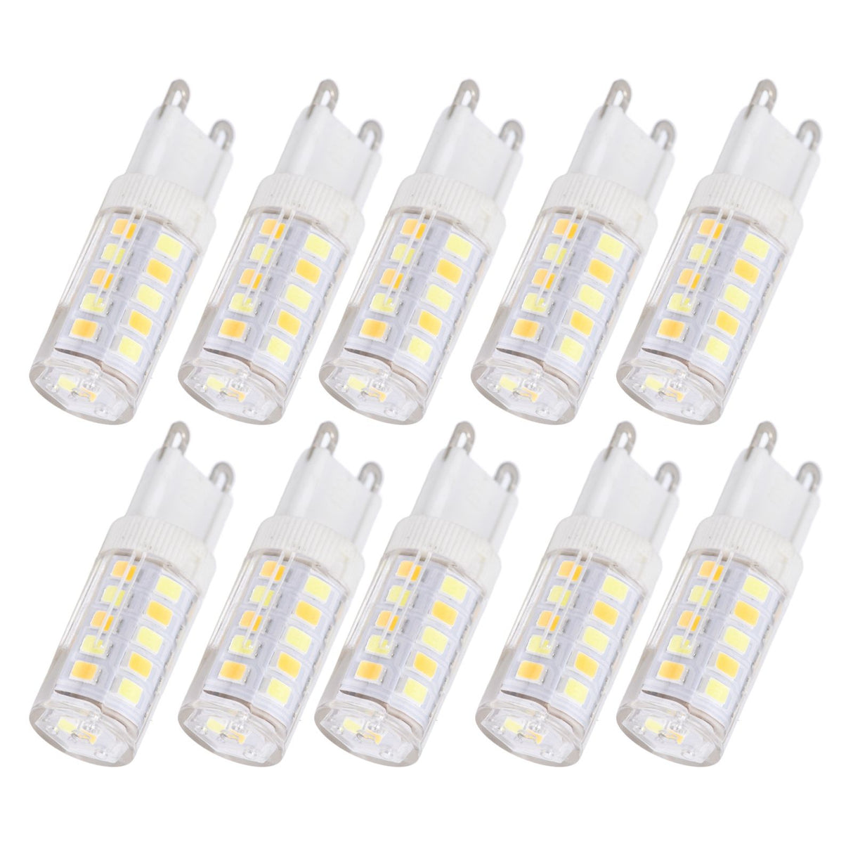 10PCS G9 220V LED Lamp Dimmable Ceramic LED Bulb Replace Halogen Lamp for ChandelierG9 3W 32LED