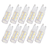 10PCS G9 220V LED Lamp Dimmable Ceramic LED Bulb Replace Halogen Lamp for ChandelierG9 3W 32LED